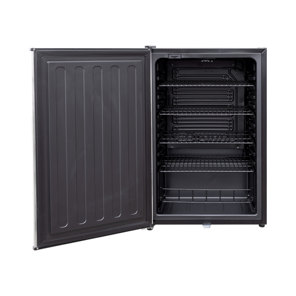 TrueFlame 22-Inch Outdoor Approved Refrigerator Reversible Door w/Lock - AMD-RFR-22S