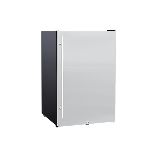 TrueFlame 22-Inch Deluxe Outdoor Approved Refrigerator w/Stainless Steel Door & Handle - AMD-RFR-22D