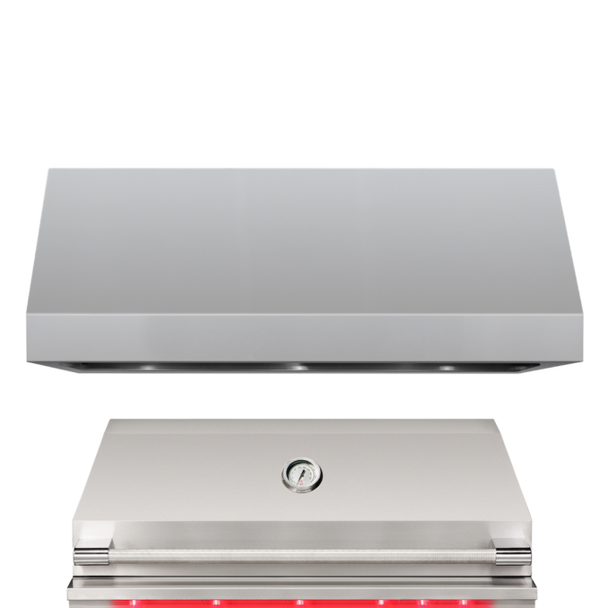 TrueFlame 48-Inch 2000 CFM Outdoor Rated Vent Hood - TF-VH48-2