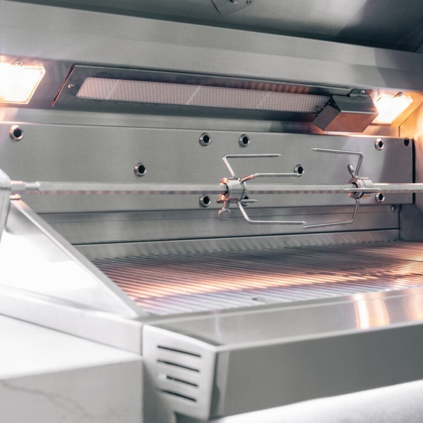 Summerset Quest 42-Inch 4-Burner Built-In Grill with Rear Infrared Burner - QST-42