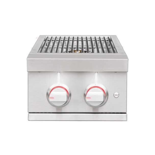 Summerset Pro Built-In Double Side Burner w/LED Lighting & Stainless Steel Lid - SB2PRO