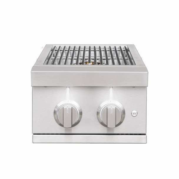 Summerset Pro Built-In Double Side Burner w/LED Lighting & Stainless Steel Lid - SB2PRO