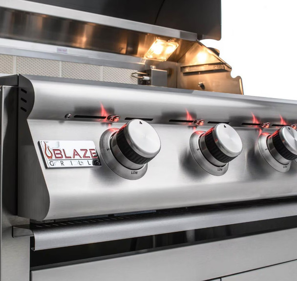Blaze LTE 8-Piece 40-Inch Natural Gas Outdoor Kitchen Package