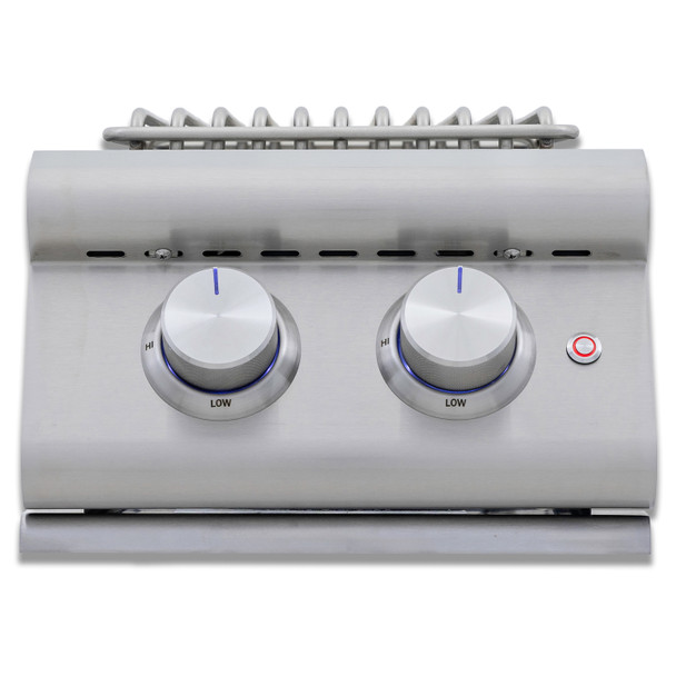 Blaze LTE+ Stainless Steel Double Side Burner w/ Lid