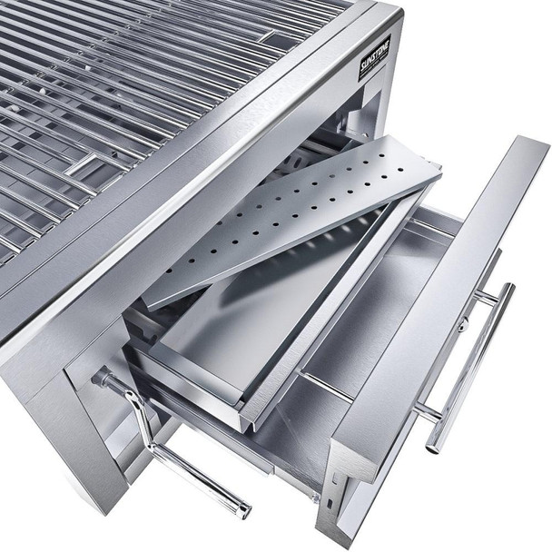Sunstone Series 28 Inch Single Zone 304 Stainless Steel Charcoal Grill