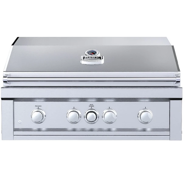 Sunstone Ruby 36-Inch 4-Burner Built-In Grill w/ Rotisserie