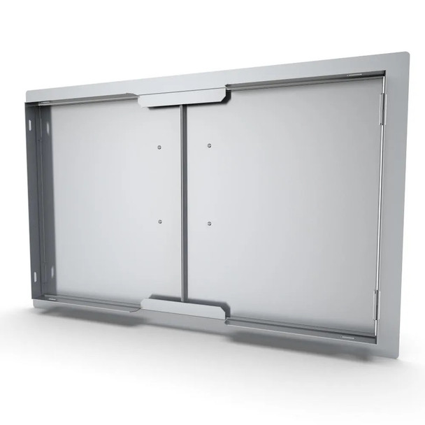 Sunstone Classic Series 33-Inch Stainless Steel Flush Mount Double Access Door