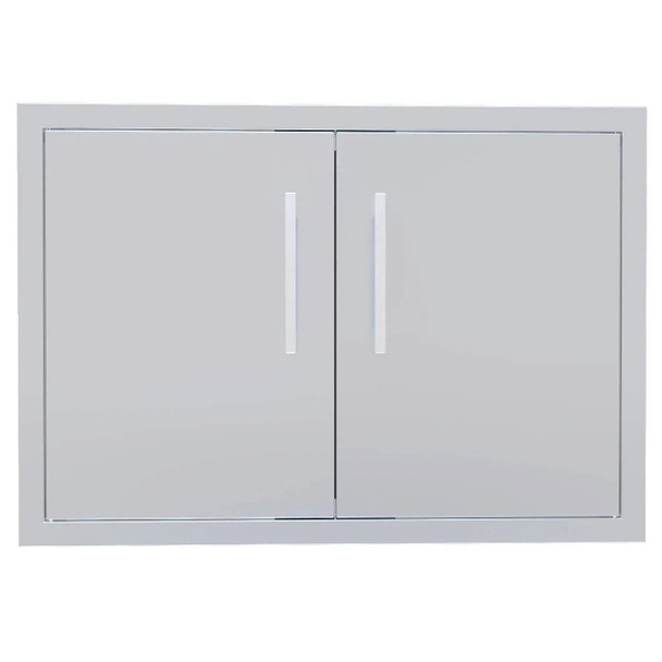 Sunstone Signature Series 30-Inch Stainless Steel Beveled Frame Double Access Door