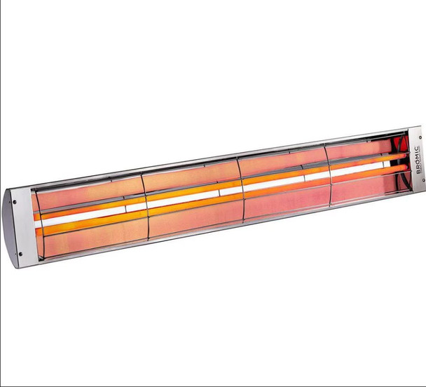 Bromic Heating Cobalt Smart-Heat 56-Inch 6000W Dual Element 240V Electric Infrared Patio Heater - Stainless Steel - BH0610004