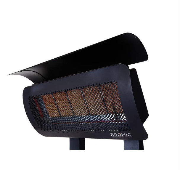 Bromic Heating Tungsten Smart-Heat 38,500 BTU Propane Gas Freestanding Portable Patio Heater - BH0510001