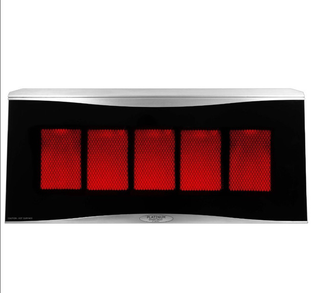 Bromic Heating Platinum 500 Smart-Heat 29-in 39,800 BTU Natural Gas Patio Heater - BH0110003