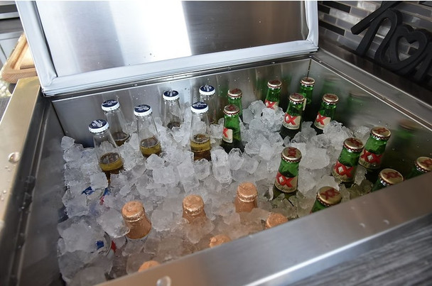 Kokomo Drop-In Stainless Steel Ice Chest 23 x 17 SKU: KO-AIC