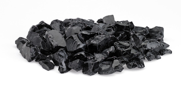 American Fire Glass Onyx Recycled - CG-ONYX-M-10