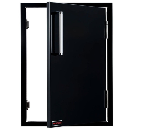 Whistler 19.5 x 26.25 Inch Black Stainless Steel Single Access Door