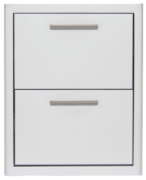 Blaze 16-Inch Stainless Steel Double Access Drawer