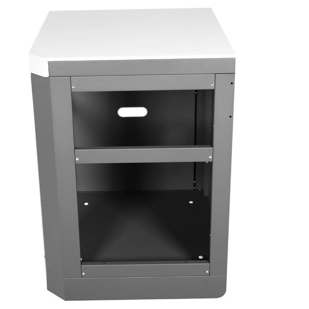 Whistler 30-Inch Stainless Steel 90-Degree Corner Cabinet