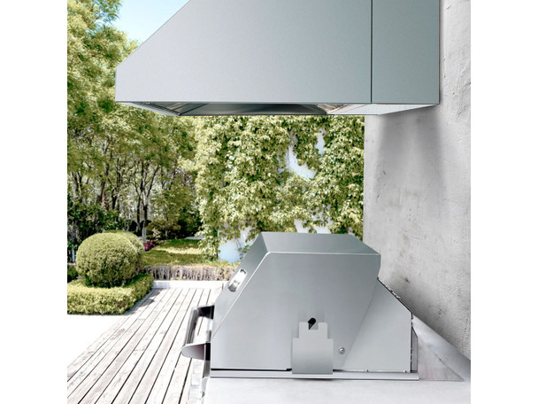 Summerset 42-Inch Stainless Steel Outdoor Rated 2000 CFM Vent Hood with Dual Motors - VH42-2