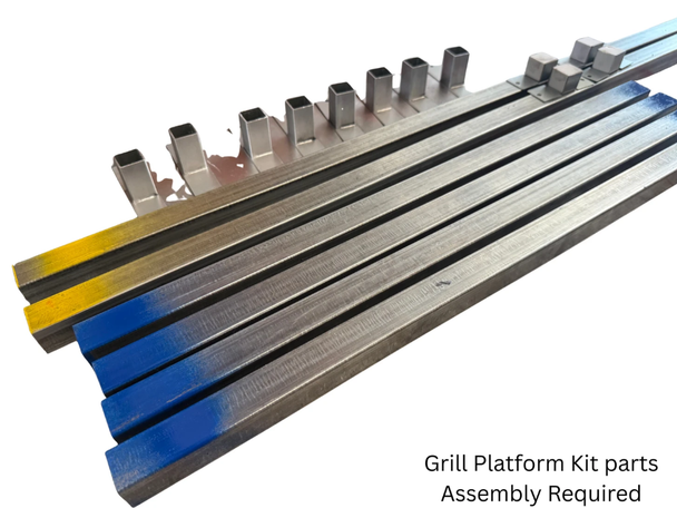 DIY Outdoor Kitchen Grill Platform Kit