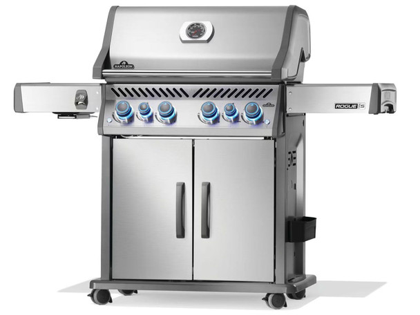 Napoleon Rogue PRO-S 525 4-Burner Gas Grill with Infrared Side and Rear Burner - RPS525RSIBXSS-2