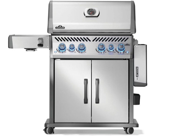 Napoleon Rogue PRO-S 525 4-Burner Gas Grill with Infrared Side and Rear Burner - RPS525RSIBXSS-2