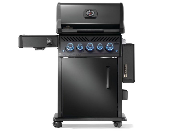 Napoleon Rogue PRO-S Phantom 425 3-Burner Grill with Infrared Side and Rear Burner - RPS425RSIBXK-2-PHM