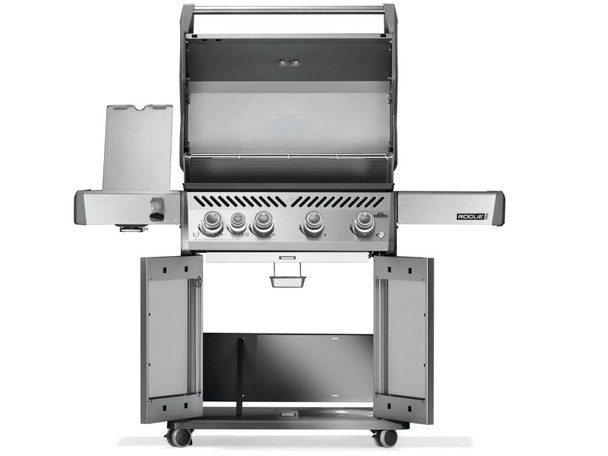Napoleon Rogue PRO 525 4-Burner Gas Grill with Infrared Side Burner - RP525SIBXSS-2