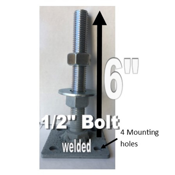 Heavy Duty Leveling Feet for BBQ Islands