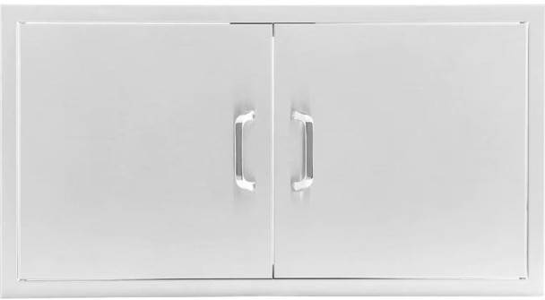 Premium 40" Stainless Steel Double Access Door - BBQ-260-AD40