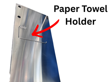 End Zone 36" Double Doors w/ Paper Towel Holder