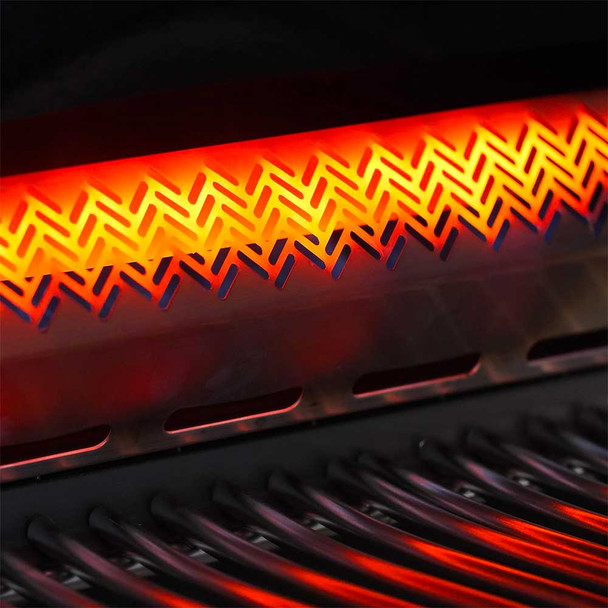 Napoleon Prestige PRO 500 Built-in Grill with Infrared Rear Burner and Rotisserie Kit - BIPRO500RBNSS-3