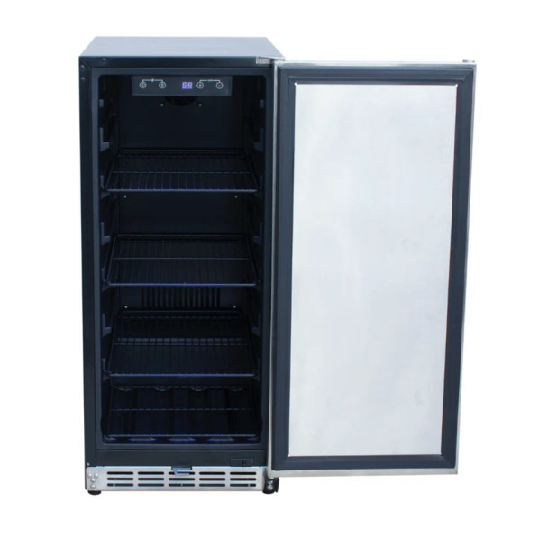 Summerset 15 Inch Outdoor Rated Fridge w/ Stainless Door - RFR-15S