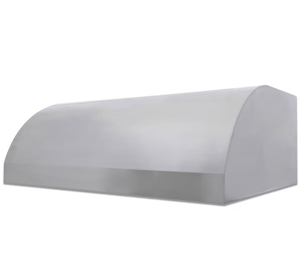 Blaze 48-Inch Stainless Steel Vent Hood - 2000 CFM - BLZ-48-VHOOD