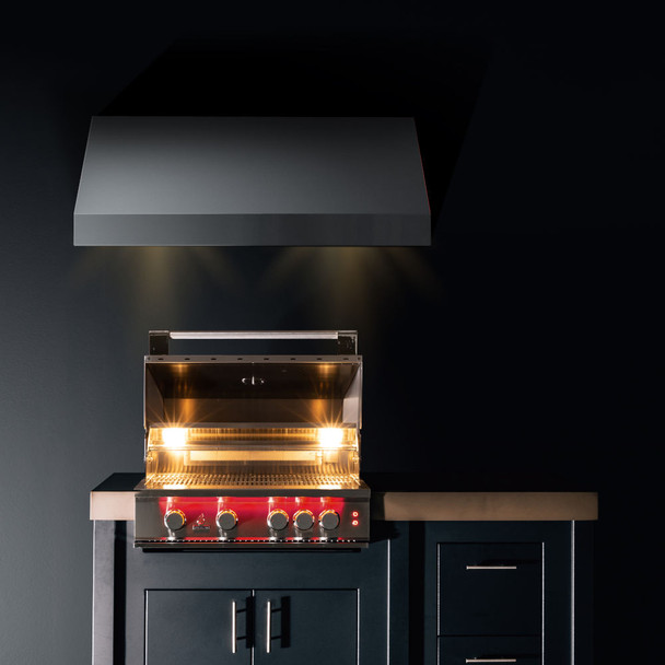 14-TrueFlame-Grill-Built-In-with-Vent-Hood