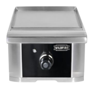 Wildfire Ranch PRO 15-Inch Black 304 Stainless Steel Griddle