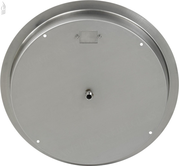 American Fire Products 25" Stainless Steel Round Drop-In Pan With 18" Ring Burner - SS-RSP-25-ASBL