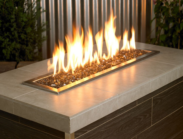 American Fire Glass 1/4" Bronze - AFF-BRZ-10