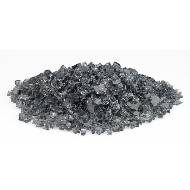 American Fire Glass 1/4" Gray - AFF-GRY-10