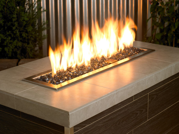 American Fire Glass 1/4" Gray - AFF-GRY-10