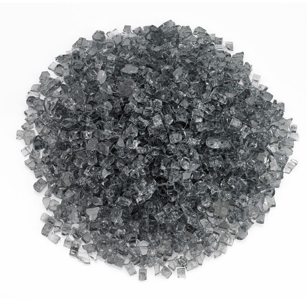 American Fire Glass 1/4" Gray - AFF-GRY-10
