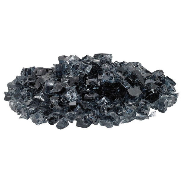 American Fire Glass 1/2" Gray - AFF-GRY12-10