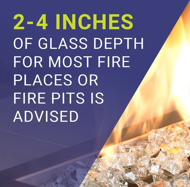 American Fire Glass 1/2" StarFire - AFF-STFR12-10