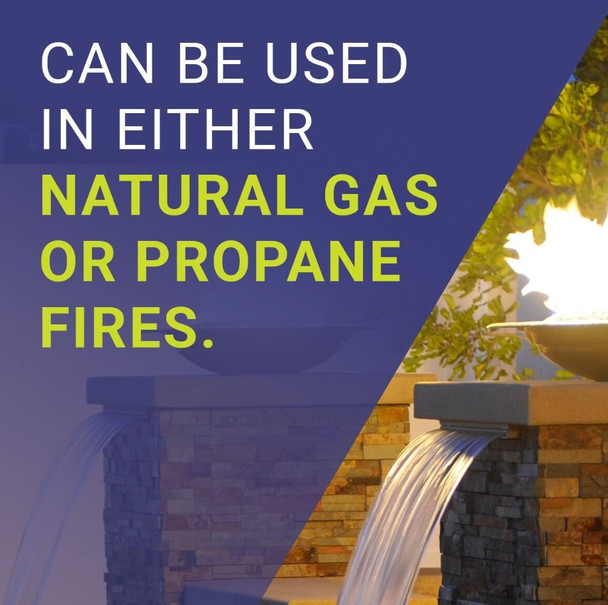 American Fire Glass 1/2" Cobalt - AFF-COBL12-10