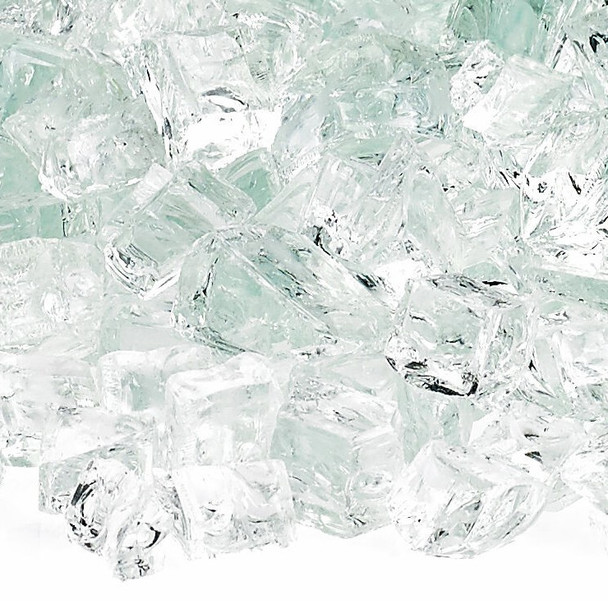 American Fire Glass 1/2" Clear - AFF-CLR12-10