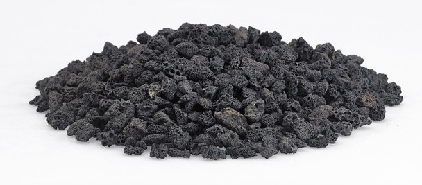American Fire Products Small Black Lava Rock 40 Pounds - LAVA-S-40