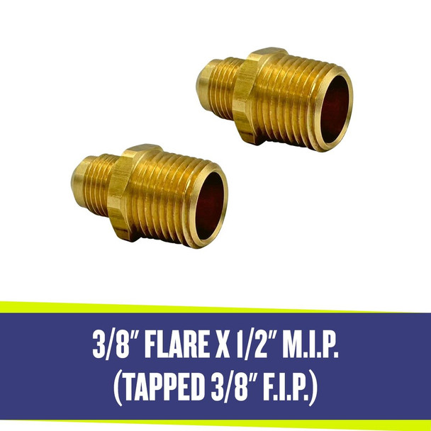 American Fire Products Fire Pit Propane Installation Kit with Chrome Key Valve - AFG-FPIK-P