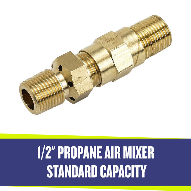 American Fire Products Fire Pit Propane Installation Kit with Chrome Key Valve - AFG-FPIK-P