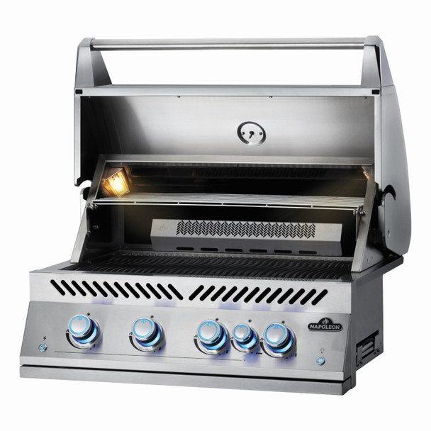 Napoleon Built-In 700 Series 32-Inch Grill w/ Infrared Rear Burner & Rotisserie Kit - BIG32RBPSS-1