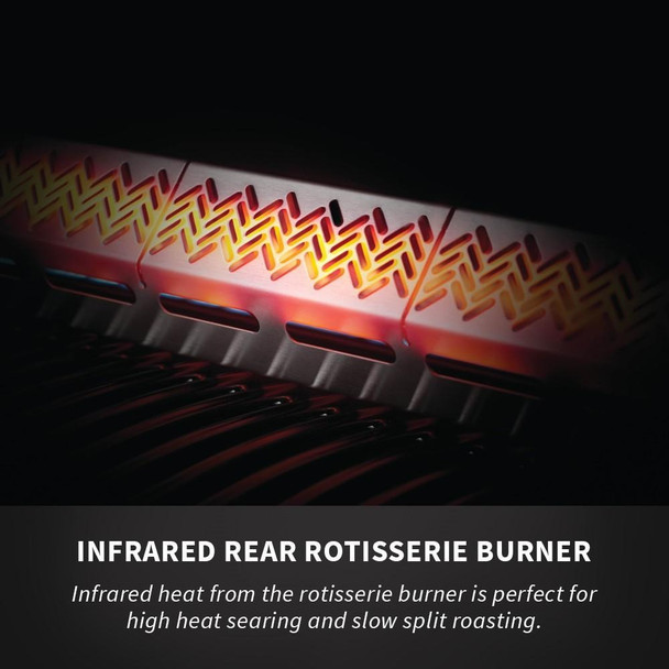 Napoleon Built-In 700 Series 38-Inch Grill w/ Infrared Rear Burner & Rotisserie Kit - BIG38RBPSS-1