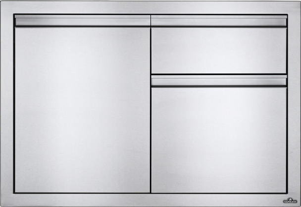 Napoleon 36-Inch Stainless Steel Single Door and Double Drawer - BI-3624-1D2DR