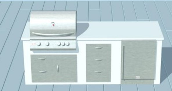 Summerset Outdoor Kitchen Package Deal SA-S-02